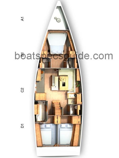 Hanse 505 specs and reviews 